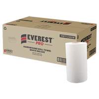 White Deluxe Hardwound Roll Towels, 1 Ply, Centre Pull, 205' L Sidevic Inc.
