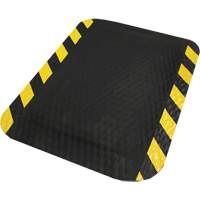 Hog Heaven Mat, Diamond, 2' x 3' x 5/8", Black/Yellow, Nitrile Sidevic Inc.