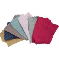 Chiffons fabriqu&eacute;s &agrave; partir de mat&eacute;riaux recycl&eacute;s, Molleton, M&eacute;lange de couleurs, 10 lb Sidevic Inc.