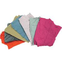 Recycled Material Wiping Rags, Terrycloth, Mix Colours, 25 lbs. Sidevic Inc.