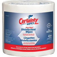 Plus Disinfectant Wipes, 7-9/10" x 5-9/10", 800 Count Sidevic Inc.