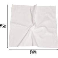 Chiffons lavables pour le nettoyage, Microfibre, Blanc Sidevic Inc.