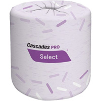 Papier hygi&eacute;nique Pro Select, 2 Pli, 420 Feuilles/Rouleu, Blanc Sidevic Inc.