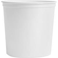 Food Storage Container, Plastic, 2 L Capacity, White Sidevic Inc.