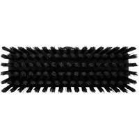 Compact Wall/Deck Broom, Stiff Bristles, 8-9/10", Polyester/Polypropylene, Black Sidevic Inc.