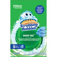 Pastilles nettoyantes pour toilettes Scrubbing Bubbles Drop-Ins, 200 g, Tampon Sidevic Inc.