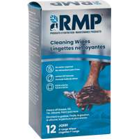 Individually Wrapped Cleaning Wipes, 12 Wipes, 8" x 9-1/2" Sidevic Inc.