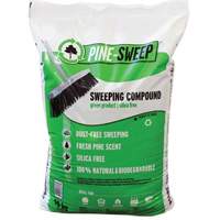 Pine Sweep Biodegradable Sweeping Compound, Bag, 44 lbs. (20 kg) Sidevic Inc.