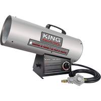 Forced Air Construction Heater, Contractor, Propane, 125000 BTU/H Sidevic Inc.
