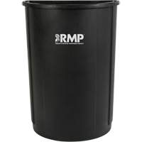 Poubelle demi-ronde, Poly&eacute;thyl&egrave;ne, 21 gal. US Sidevic Inc.