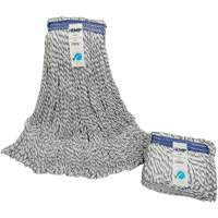 Candy-Striped Mop Head, Floor Finishing, Synthetic, Loop Style Sidevic Inc.