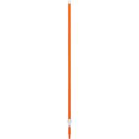 Handle, Broom/Brush/Dust Mop/Pad Holder/Scraper/Squeegee/Wet Mop, Orange, Telescopic, 62" - 109-2/5" L Sidevic Inc.