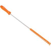 Tube Brush, Stiff Bristles, 19-7/10" Long, Orange Sidevic Inc.