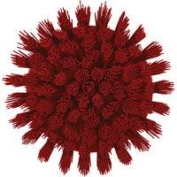 HyDrive Round Drill Brush, Extra Stiff Bristles, 3-1/10" Long, Red Sidevic Inc.