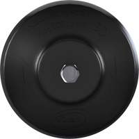 HyDrive Round Drill Brush, Extra Stiff Bristles, 3-1/10" Long, Black Sidevic Inc.