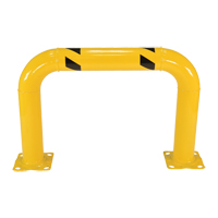 Garde-corps &agrave; profil &eacute;lev&eacute; pour machines, 3' la x 2' h, Jaune Sidevic Inc.