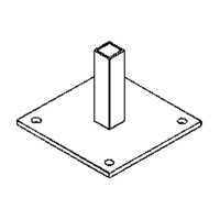 Curtain Partition Floor Mount Sidevic Inc.