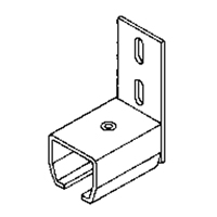 Curtain Partition Wall Mount End Connector Sidevic Inc.