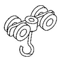 Curtain Partition Track Double Steel Roller Sidevic Inc.