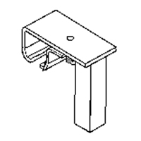 Track Bracket for Floor Support Hardware Sidevic Inc.