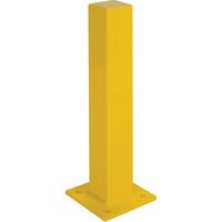 Heavy-Duty Bollards, Steel, 36" H x 4" W, Yellow Sidevic Inc.
