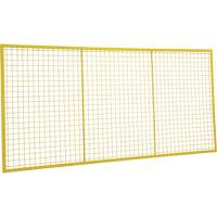 Wire Mesh Partition Components - Panels, 4' H x 8' W Sidevic Inc.