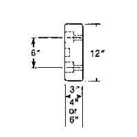 Molded Rubber Dock Guards, Rubber, 30" W x 4" D x 10" H Sidevic Inc.