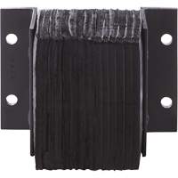 Laminated Dock Bumpers, Horizontal, Rubber, 12" W x 4" D x 12" H Sidevic Inc.