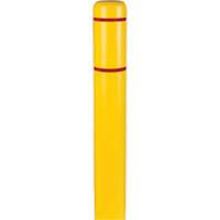 Polyethylene Bollard Covers, 6-5/8" Dia. x 60" L, Yellow Sidevic Inc.