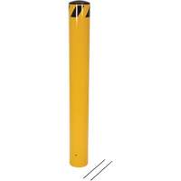 Bornes &agrave; couler, Acier, 48-1/2" h x 5-9/16" la, Jaune Sidevic Inc.