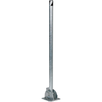 Butoirs repliables, Acier, 42" h x 1-3/4" la, Argent Sidevic Inc.