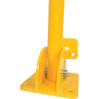 Butoirs repliables, Acier, 42" h x 1-3/4" la, Jaune Sidevic Inc.