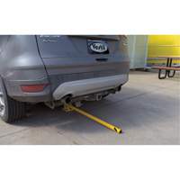 Butoirs repliables, Acier, 42" h x 1-3/4" la, Jaune Sidevic Inc.