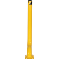 Borne d&eacute;sax&eacute;e, Acier, 54" h x 4-1/2" la, Jaune Sidevic Inc.