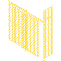 Composantes pour partitions & cloisons grillag&eacute;es - Quincaillerie Sidevic Inc.