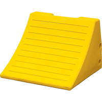 Heavy-Duty Wheel Chocks, Polyurethane, Safety Yellow, 15-1/10" W x 15" D x 11" H Sidevic Inc.
