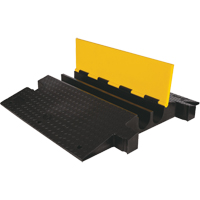 Yellow Jacket&reg; Extreme Crossover Cable Protector, 2 Channels, 35.75" L x 42.125" W x 5.125" H Sidevic Inc.