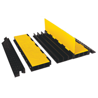 Yellow Jacket&reg; Cable Protector System, 3 Channels, 36" L x 18.5" W x 3" H Sidevic Inc.