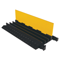 Yellow Jacket&reg; Heavy Duty Cable Protector, 3 Channels, 36" L x 18.5" W x 2.875" H Sidevic Inc.