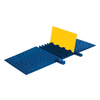 Yellow Jacket&reg; Cable Protector, 5 Channels, 18" L x 50" W x 1.875" H Sidevic Inc.