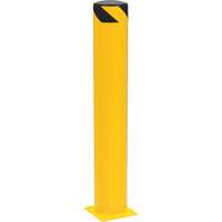 Bornes de s&eacute;curit&eacute; tubulaire, Acier, 42" h x 6-5/8" la, Jaune Sidevic Inc.