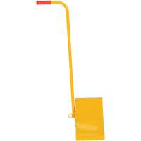 Ergo Handle Wheel Chock, Steel, Yellow, 8" W x 10-3/4" D x 9-1/8" H Sidevic Inc.