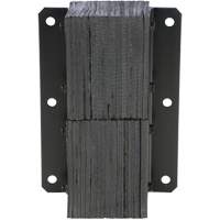 Laminated Dock Bumper, Vertical, Rubber, 13-1/4" W x 4-1/2" D x 20" H Sidevic Inc.