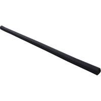 Extruded Rubber Bumper, Rubber, 4-1/8" W x 120" L x 3-7/8" D Sidevic Inc.