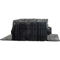 Laminated Dock Bumpers, Vertical, Rubber, 11" W x 4" D x 20" H Sidevic Inc.