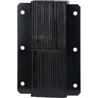 Laminated Dock Bumpers, Vertical, Rubber, 11" W x 6" D x 20" H Sidevic Inc.