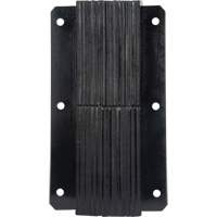 Laminated Dock Bumpers, Vertical, Rubber, 11" W x 4" D x 24" H Sidevic Inc.