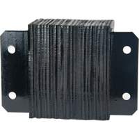 Laminated Dock Bumpers, Horizontal, Rubber, 12" W x 6" D x 10" H Sidevic Inc.