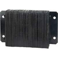 Laminated Dock Bumpers, Horizontal, Rubber, 18" W x 4" D x 12" H Sidevic Inc.