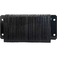 Laminated Dock Bumpers, Horizontal, Rubber, 24" W x 4" D x 12" H Sidevic Inc.